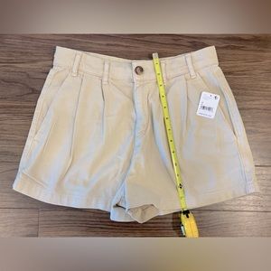 Free People - Billie Front Pleat Chino Shorts
